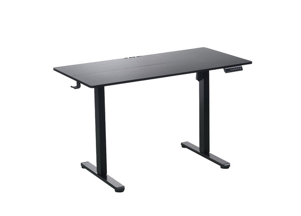 120 X 70Cm Electric Standing Desk Height Adjustable Motorised Sit In Black Standing Desks