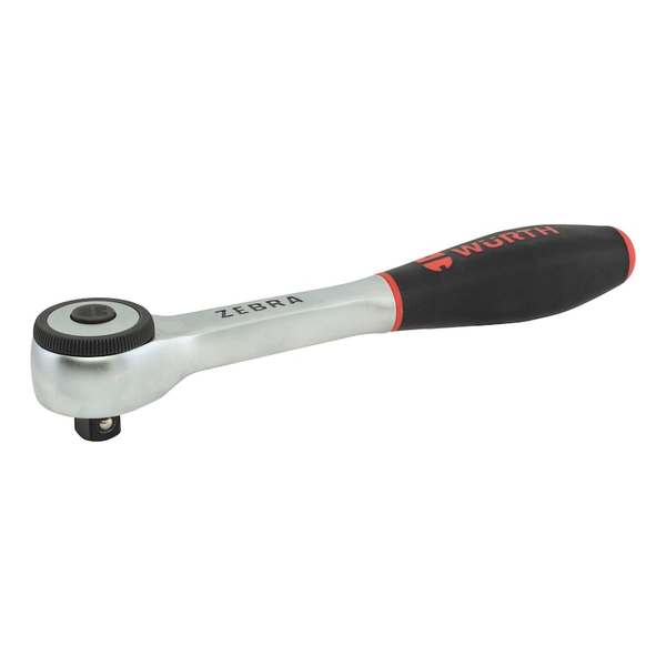 Wurth Zebra Reversible Ratchet 1/2 Inch With 360 Rotating Twist Handle Ratchet Wrenches