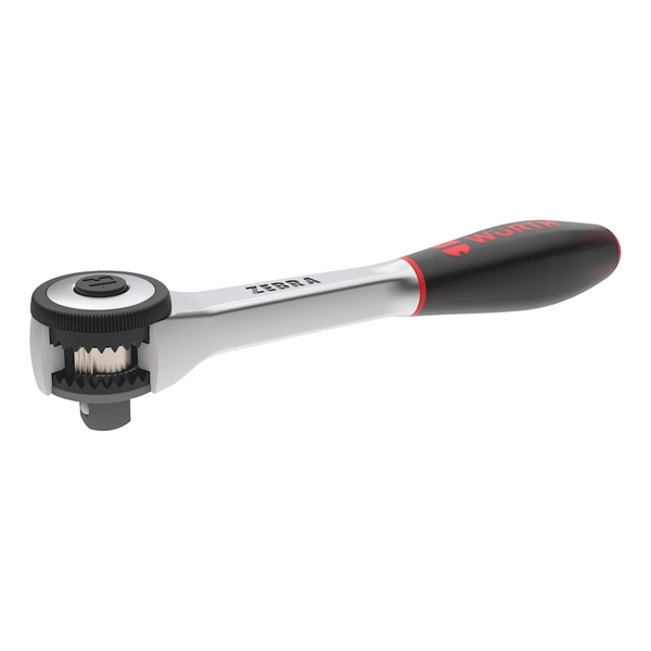 Wurth 3/8" Reversible Ratchet Wrench 360 Twist Handle Chrome Vanadium 175Mm Din 3122 Ratchet Wrenches