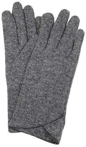 Dents Womens Soft Knit Cut And Sewn Gloves Warm Winter Fleece Grey Marle Gloves & Mittens