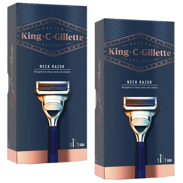 Gillette Razor For Neck & Cheeks 2 Packs Men's Razors