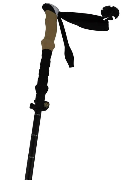 Telescopic Adjustable Hiking Pole Folding Walking Stick Trekking 105Cm 125Cm Walking & Trekking Sticks
