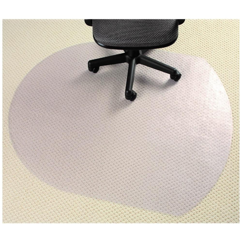 Marbig Office Chair Mat Carpet Hard Floor Protector Pvc Protection 124Cm L X 99Cm W Chair Mats
