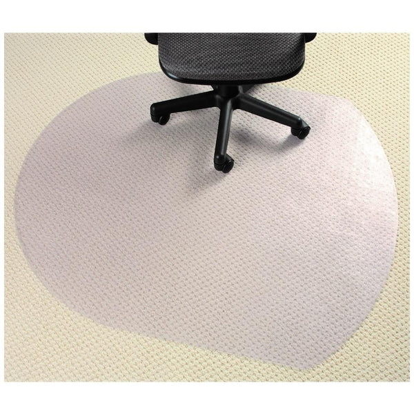 Marbig Office Chair Mat Carpet Hard Floor Protector Pvc Protection 124Cm L X 99Cm W Chair Mats