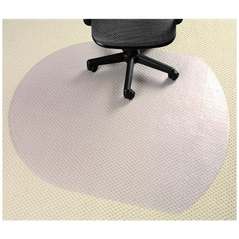 Marbig Office Chair Mat Carpet Hard Floor Protector Pvc Protection 124Cm L X 99Cm W Chair Mats