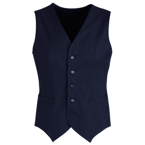 Biz Corporates Mens Peaked Vest Waistcoat W/ Knitted Back Suit Formal Wedding Dress Up Coats Jackets & Vests