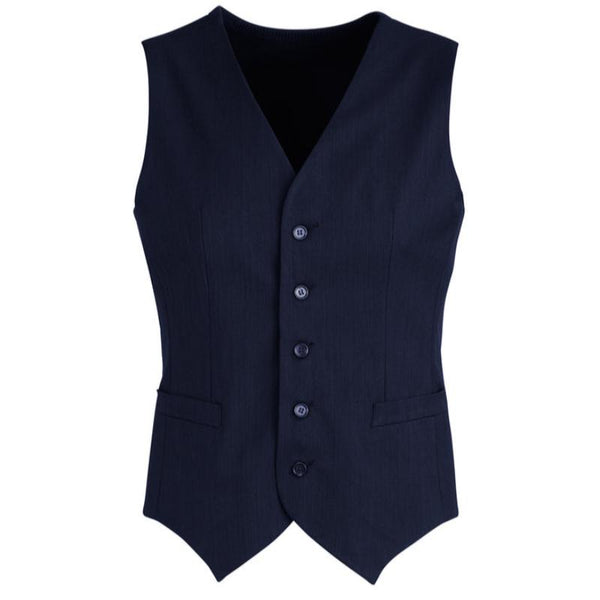 Biz Corporates Mens Peaked Vest Waistcoat W/ Knitted Back Suit Formal Wedding Dress Up Coats Jackets & Vests
