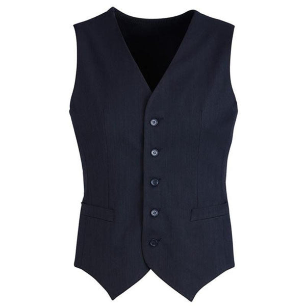 Biz Corporates Mens Peaked Vest Waistcoat W/ Knitted Back Suit Formal Wedding Dress Up Coats Jackets & Vests