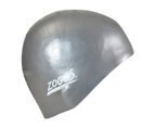 Zoggs Easy Fit Silicone Swim Cap Swimming Hat Solid Assorted Colours Caps