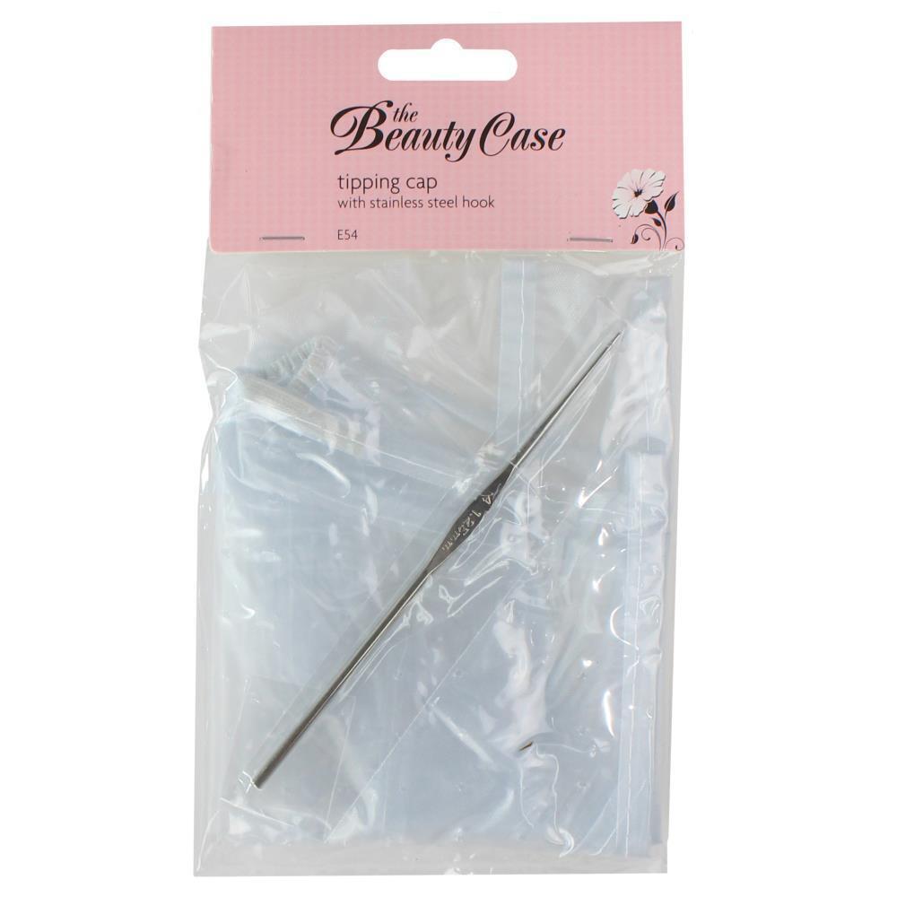 Tipping Cap With Stainless Steel Hook Dye Frosting Hair Colouring