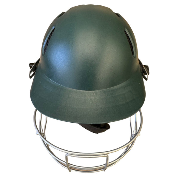 Spartan Mc Gladiator Cricket Helmet Medium Size Green Cricket Helmets