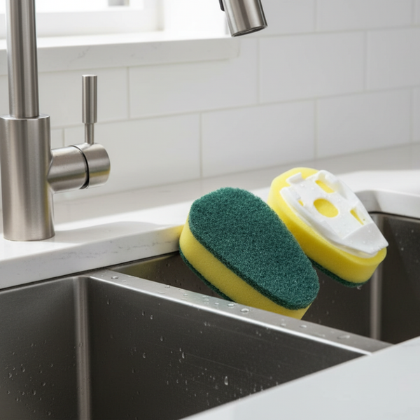 Kwik Life Pk2 Soap Dispensing Scrubbing Pad Refills Sponges & Scourers