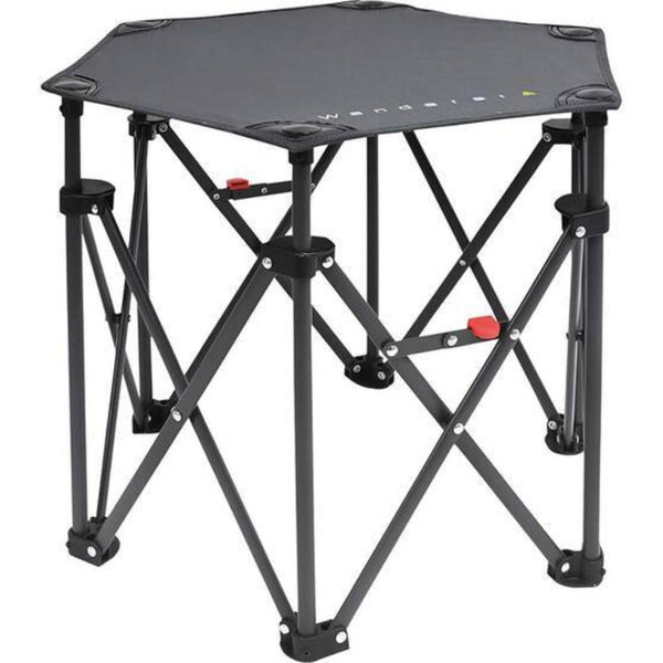 Wanderer Hex Small Quad Foldable Table Camping Fishing Outdoors Camping Tables