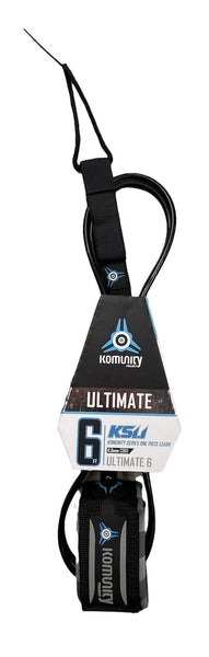 Komunity Ks 1.1 6Ft Ultimate Super Comp Leash Surfboard Legrope Surfing Rope Other Surfing