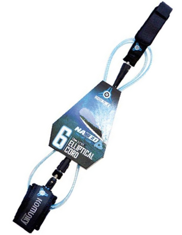 Komunity 6Ft Naked Elliptical Cord Leash Surfboard Legrope Surfing Rope Other Surfing