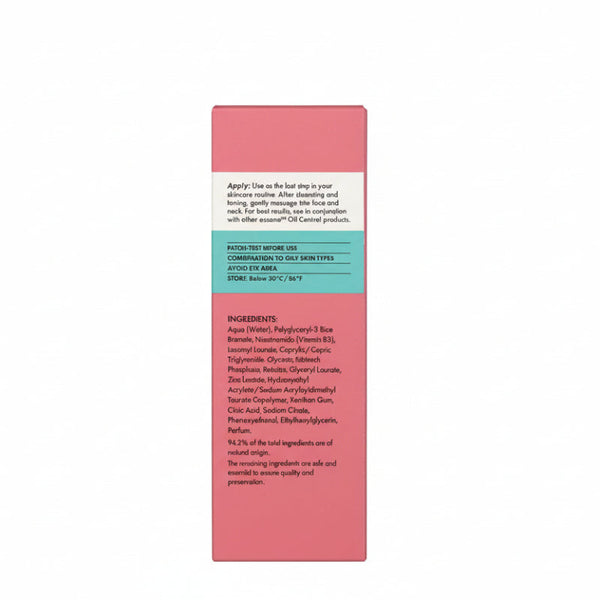 Essano Niacinamide Oil Control Face Moisturiser 75Ml Cleansers & Toners