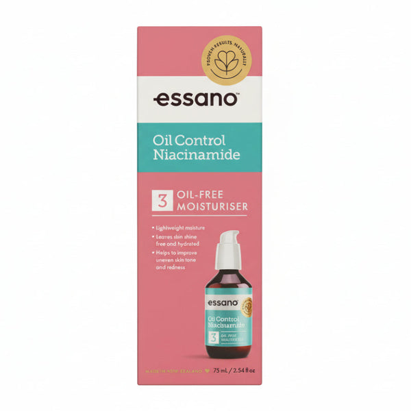 Essano Niacinamide Oil Control Face Moisturiser 75Ml Cleansers & Toners