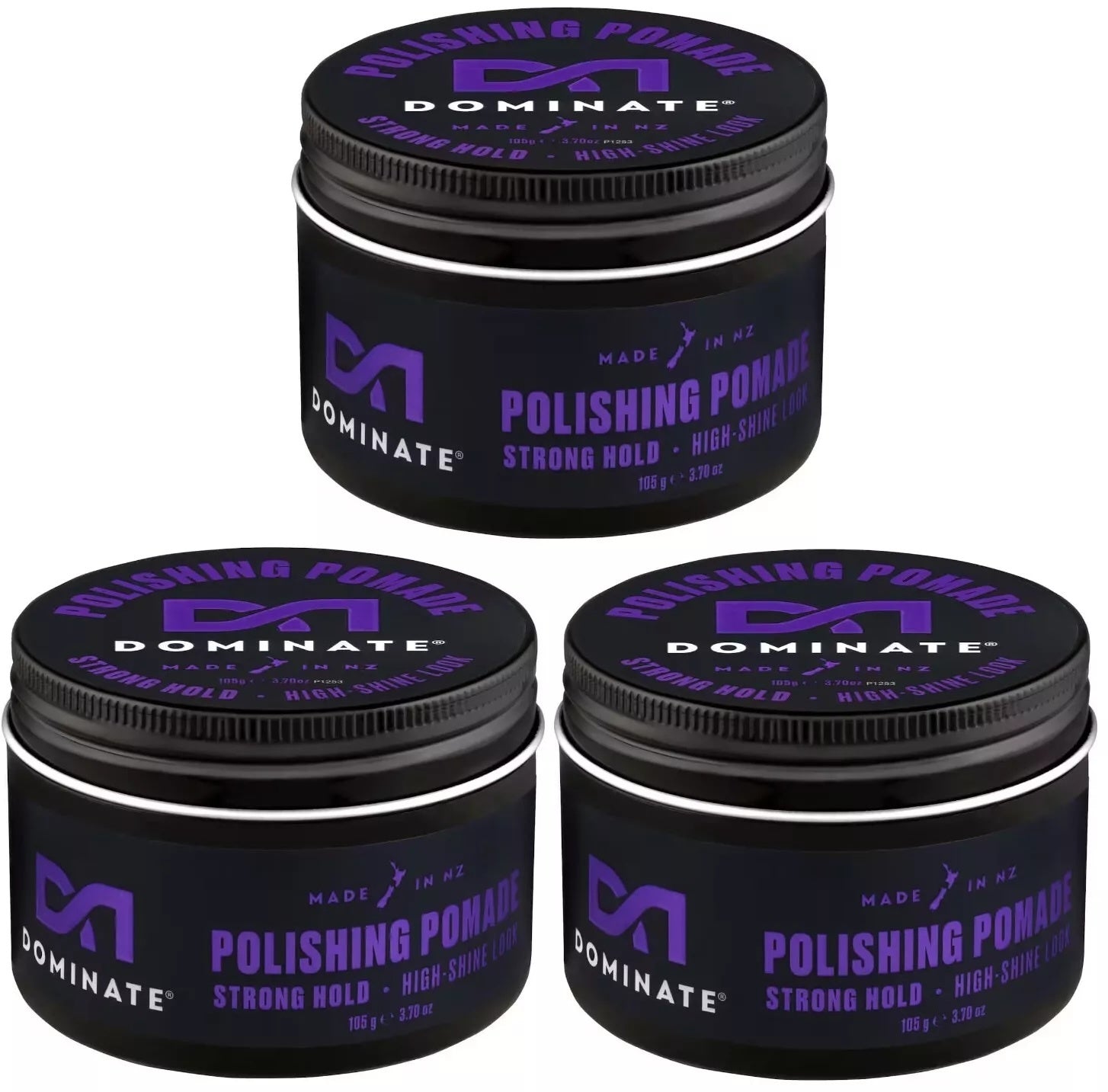3X Polishing Pomade Strong Hold High Shine 105G Sets & Kits