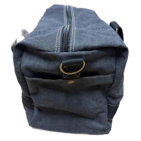 Fib 52Cm Canvas Travel Duffle Bag Casual Duffel Black Duffle Bags