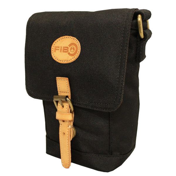 Fib Water Resistant Small Shoulder Canvas Bag Strap Black Bags
