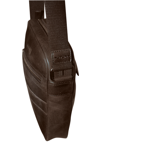 Futura Means Crossbody Bag Adjustable Shoulder Strap Travel Wallet Brown Gym Bags