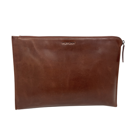 Futura Mens Document Satchel Office Travel College Bag Brown Bags