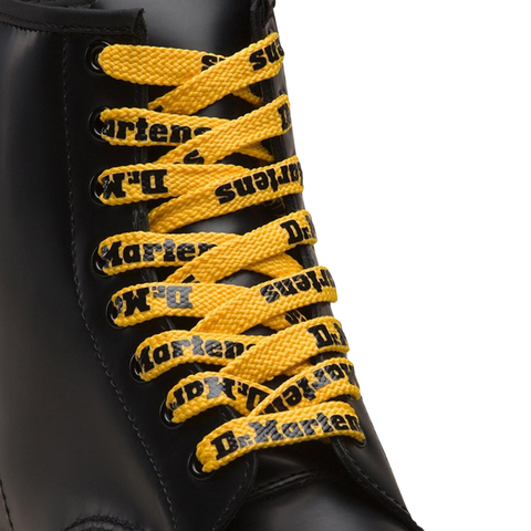 Dr. Martens 55" Shoe Laces Suits 8 10 Eye Boots Doc Martins 140Cm Yellow/Black Gym Bags