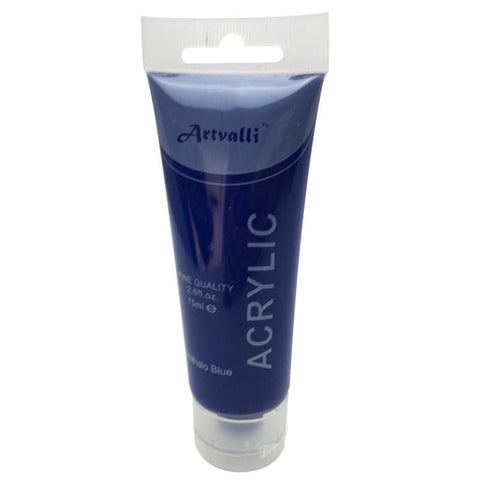 Artvalli Artists Craft 75Ml Tube Non Toxic Paints Water Based Phthalo Blue Acrylic Paint
