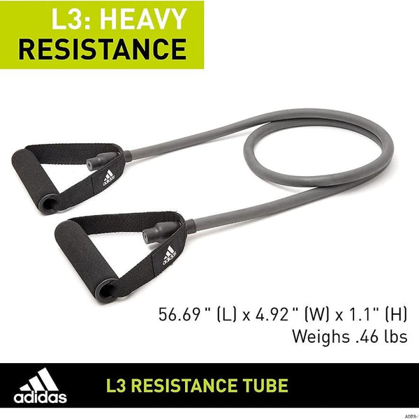 Adidas Resistance Tube Level 3 Elastic Bands Gym Fitness Yoga Workout Strap Resistance Trainers