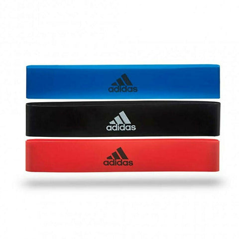 Adidas Mini Resistance Bands Yoga Fitness Workout Exercise Training Loop Set Resistance Trainers