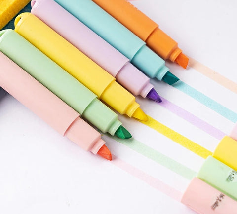 Br Stationary 36Pcs Cute Mini Pastel Highlighters So Many Cats Collection Art Pens & Markers