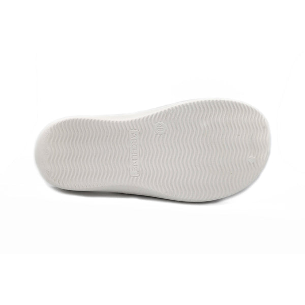 Archline Rebound Orthotic Slides Flip Flop Thongs Slip On Support White Slippers