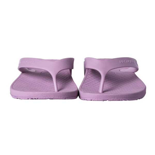 Archline Orthotic Flip Flops Thongs Support Shoes Footwear Lilac Purple Slippers
