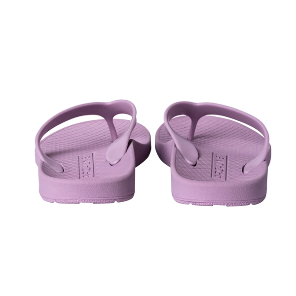 Archline Orthotic Flip Flops Thongs Support Shoes Footwear Lilac Purple Slippers