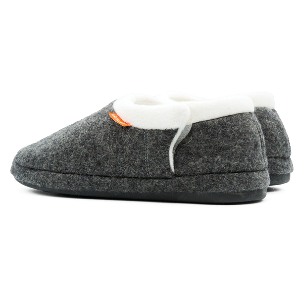 Archline Orthotic Closed Scuffs Orthopedic Moccasins Shoes Grey Marle Slippers