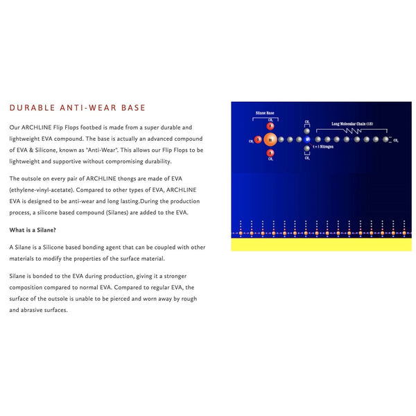 Archline Orthotic Thongs Support Shoes Footwear Flip Flops Orthopedic Red/Red Slippers