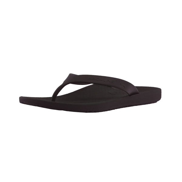 Archline Orthotic Thongs Support Shoes Footwear Flip Flops Orthopedic Brown/Brown Slippers