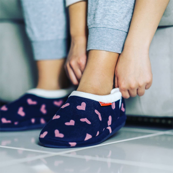 Archline Orthotic Slippers Closed Scuffs Moccasins Pain Relief Comfort Shoes