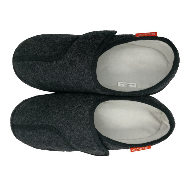 Archline Orthotic Plus Slippers Closed Scuffs Pain Relief Moccasins Comfort Shoes