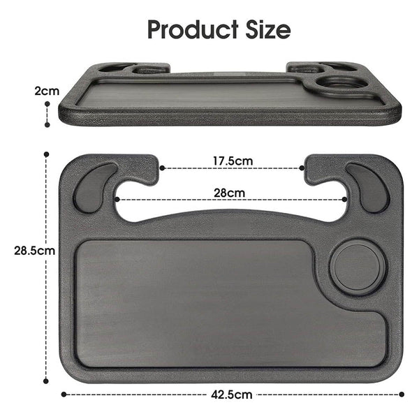 Living Today Multi Function Handy Car Table Tray Stand Laptop Drink Holder Eating Food Desk Car Organisers