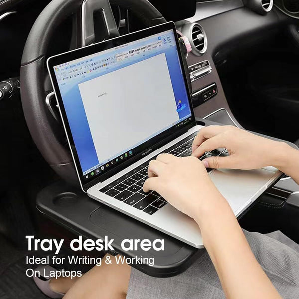 Living Today Multi Function Handy Car Table Tray Stand Laptop Drink Holder Eating Food Desk Car Organisers