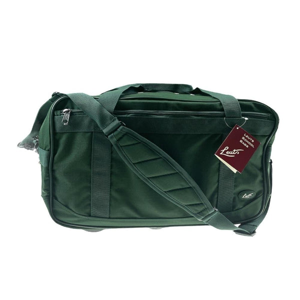 Leuts 44L Foldable Duffel Bag Gym Sports Luggage Travel Foldaway School Bags Bottle Green Duffle Bags