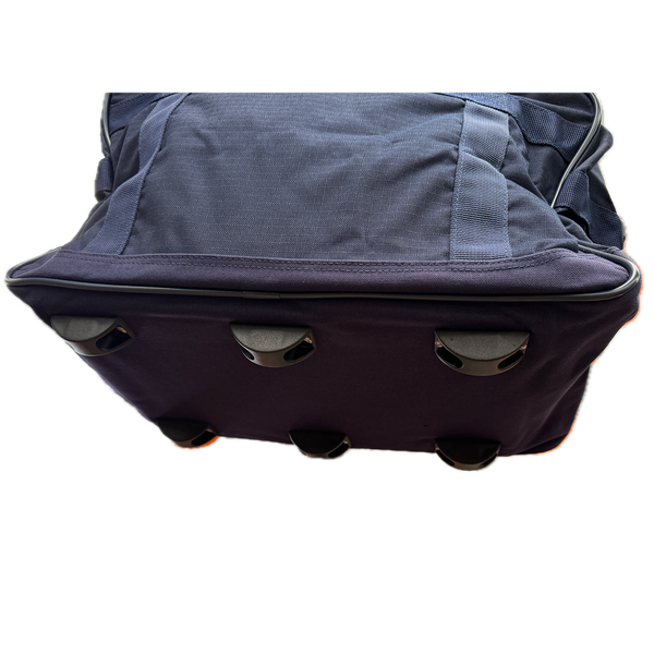 Leuts 44L Foldable Duffel Bag Gym Sports Luggage Travel Foldaway School Bags Dark Navy Duffle Bags