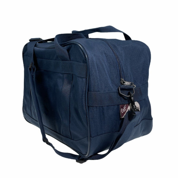 Leuts 44L Foldable Duffel Bag Gym Sports Luggage Travel Foldaway School Bags Navy Duffle Bags