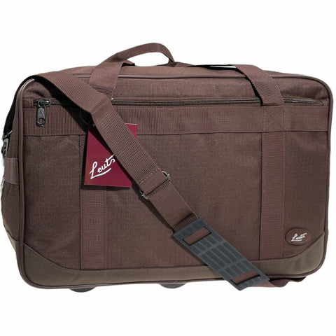 Leuts 44L Foldable Duffel Bag Gym Sports Luggage Travel Foldaway School Bags Rust Duffle Bags