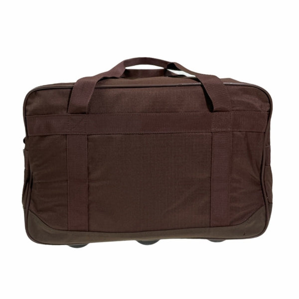 Leuts 44L Foldable Duffel Bag Gym Sports Luggage Travel Foldaway School Bags Rust Duffle Bags