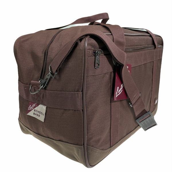 Leuts 44L Foldable Duffel Bag Gym Sports Luggage Travel Foldaway School Bags Rust Duffle Bags