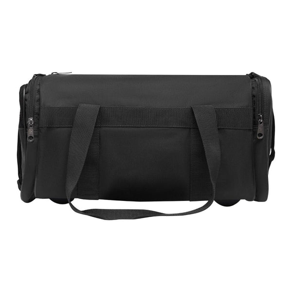Leuts 28L Travel Foldable Duffel Bag Gym Sports Luggage Foldaway School Bags Black Duffle Bags