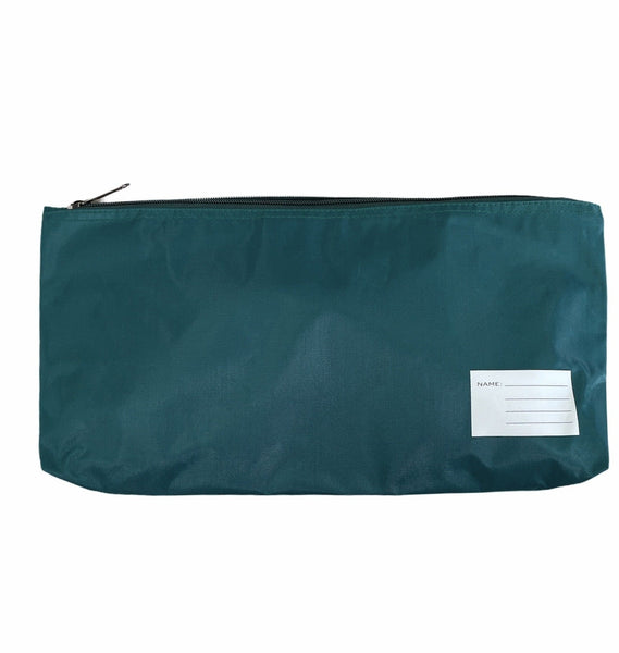 Large Capacity School Stationery Pen Pencil Case Bag Bottle Green Pencil Cases