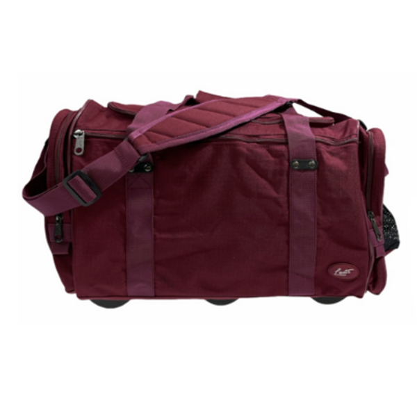 Leuts 44L Travel Foldable Duffel Bag Gym Sports Luggage Foldaway Zip Top School Bags Dark Navy Duffle Bags